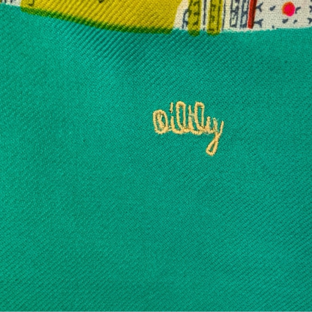 Oilily Vintage Paisley Scarf - Picture 4 of 7